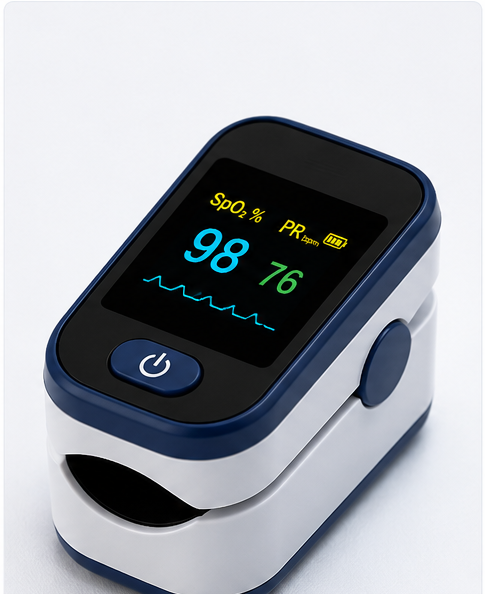 Fingertip pulse oximeter